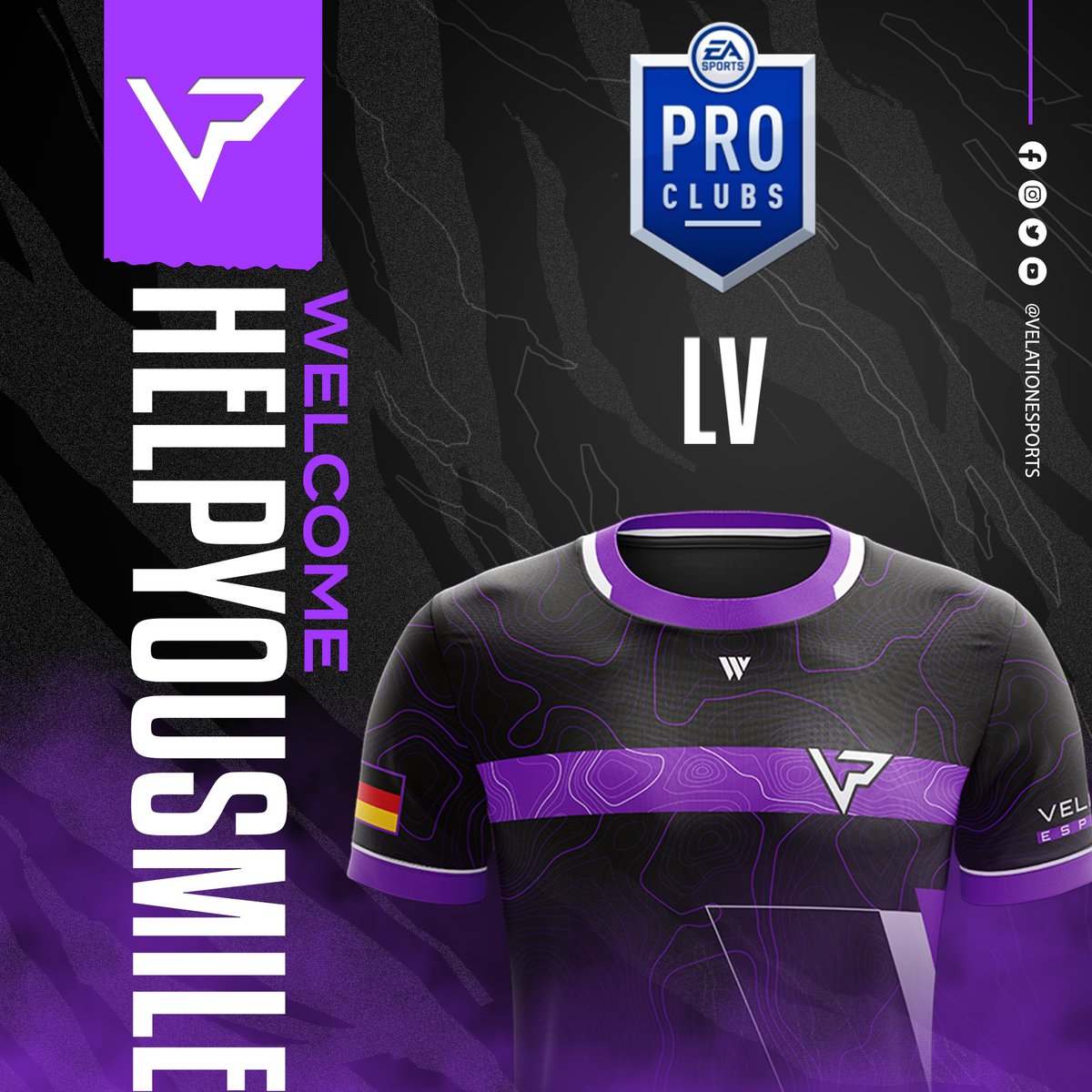 💜 Spielervorstellung | ProClubs 🤍

Bitte begrüßt unseren Neuzugang:

👤 Helpyousmile1
📍 Position: LV
🎮 Plattform: XBOX
📈 Newcomer

Mit seinem Defensiven Know-How und seiner Spielintelligenz wird er unser Team auf das nächste Level bringen.💪⚽

#ProClubs #FIFA #EAFC #FUT