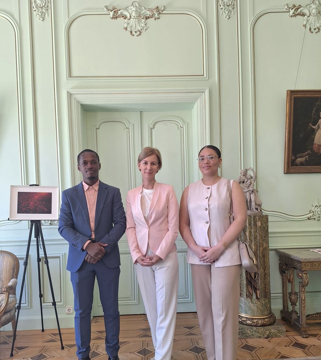 With Dr. Gilson Cabral, Director of the Health Care and Care Unit and the São Francisco Xavier Nursing Home and Residence Association of #Praia, Achada São Filipe we discussed various types of cooperation. 
#CaboVerde joined the Stipendium Hungaricum program in 2017, 20 people a