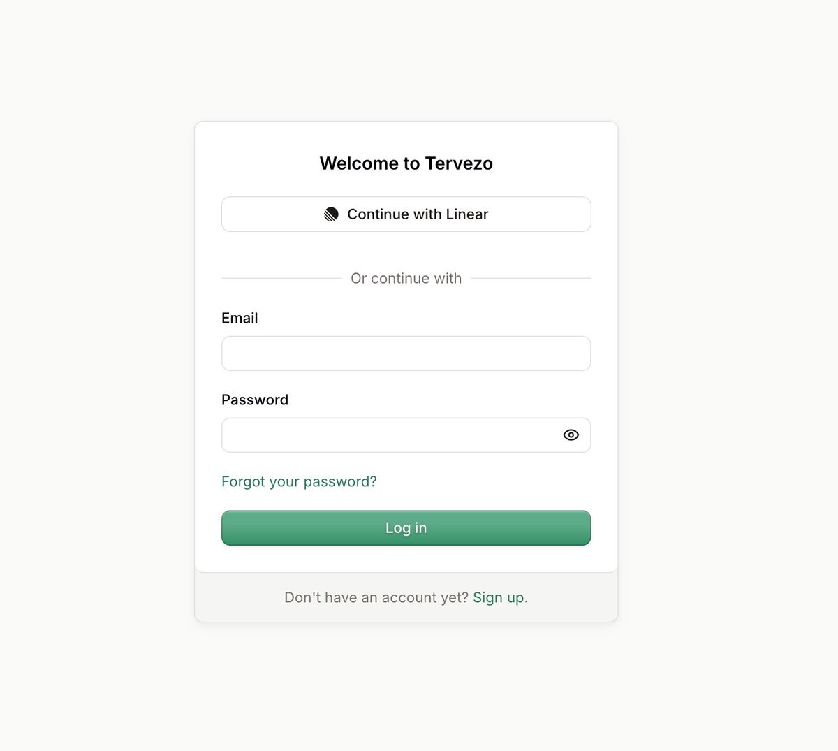 Eelco Wiersma (@eelcodotdev) on Twitter photo Login screen Login screen