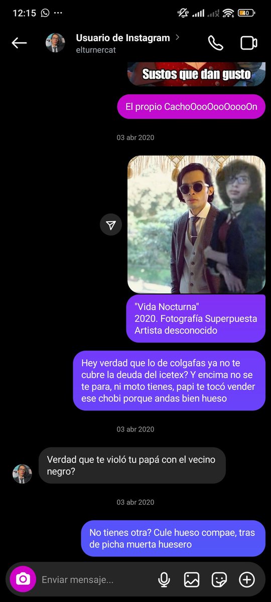 JuanPabloP66331's tweet photo. Luego de eso le dije al @ElTurnerCat que lo subiera pero el vale cule grosero y termino botando el chupo, perdió la oportunidad de dar risa el valemia https://t.co/8EOp9Qjcv0
