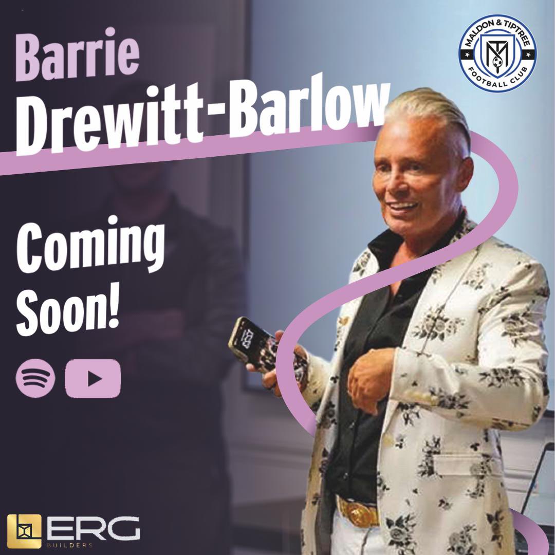 Aaron Stacey (@paceystacey1) on Twitter photo Barrie Drewitt-Barlow🍓
Very happy to say we will be sitting down and speaking with <a href="/Gaydads/">Barrie Drewitt-Barlow</a> this week to talk all things Jammers! Since talking over <a href="/MaldonTiptreeFC/">Maldon & Tiptree FC</a> Barrie has one of a number of great people doing brilliant things growing the club on and off the pitch!
With Barrie Drewitt-Barlow🍓
Very happy to say we will be sitting down and speaking with <a href="/Gaydads/">Barrie Drewitt-Barlow</a> this week to talk all things Jammers! Since talking over <a href="/MaldonTiptreeFC/">Maldon & Tiptree FC</a> Barrie has one of a number of great people doing brilliant things growing the club on and off the pitch!
With
