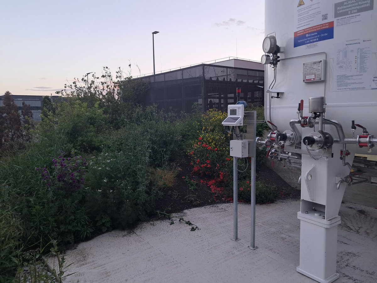 VulkanV's tweet photo. Irgendwie schön.... wenn Industrie in die Natur einfließt.... #BioCarbonRefinery #FREISINGER https://t.co/a7ELzom1Iq