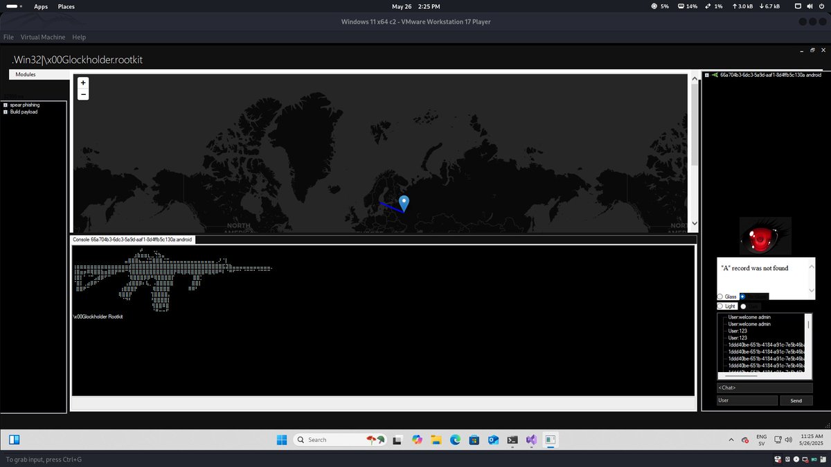 I can now control android phones from the same control interface as my c2 (control win and android systems)