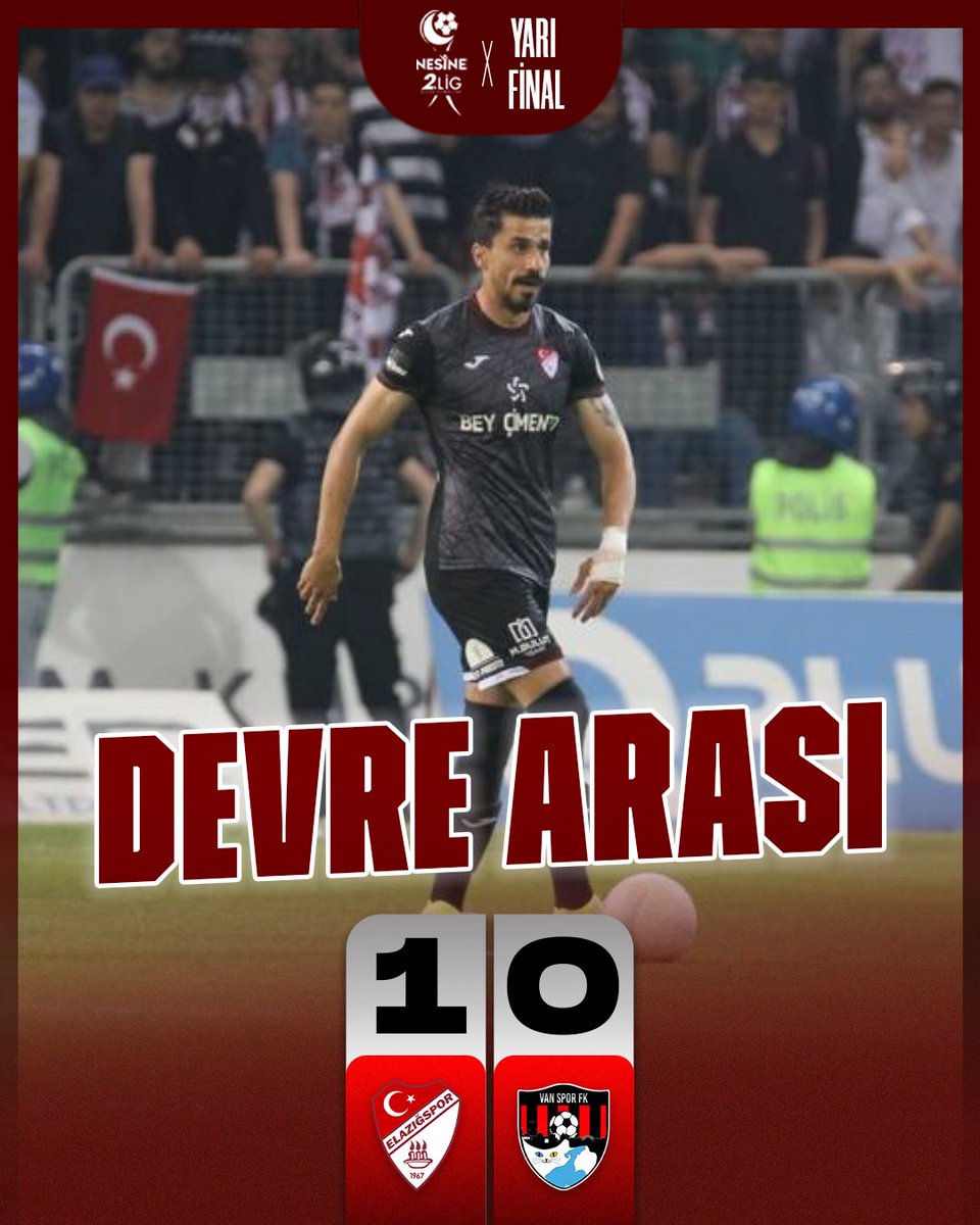 İlk Yarı Sonucu.