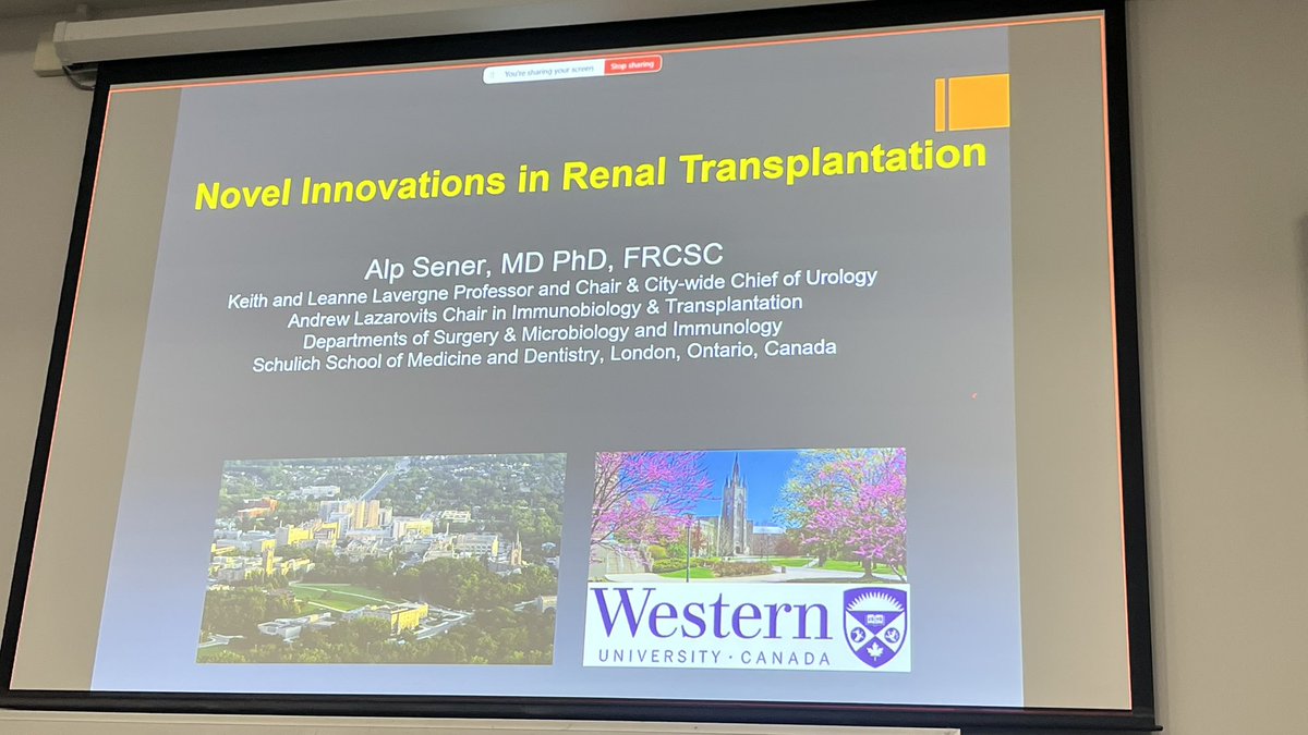 NickPat9's tweet image. Was a real treat to have @AlpSener2 visit us to give a masterclass on how to mitigate burnout in surgical training/practice and present exciting innovations happening across Canada in the world of renal transplant. @DalHPB