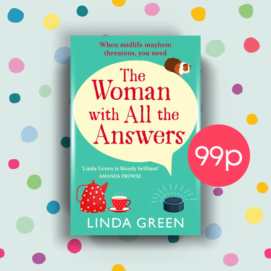 📚 99p DEAL 📚

Listening in via four smart speakers, Alexa decides to go rogue and reveal her true identity to teach Michelle everything she knows 💬 Get your copy of #TheWomanwithAlltheAnswers by @lindagreenisms for 99p now! mybook.to/AllTheAnswers