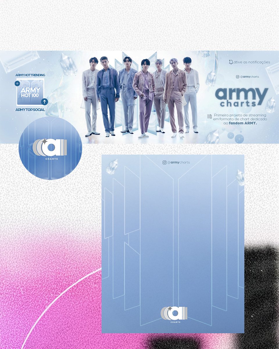 GihBdesign's tweet image. header feito: @armycharts