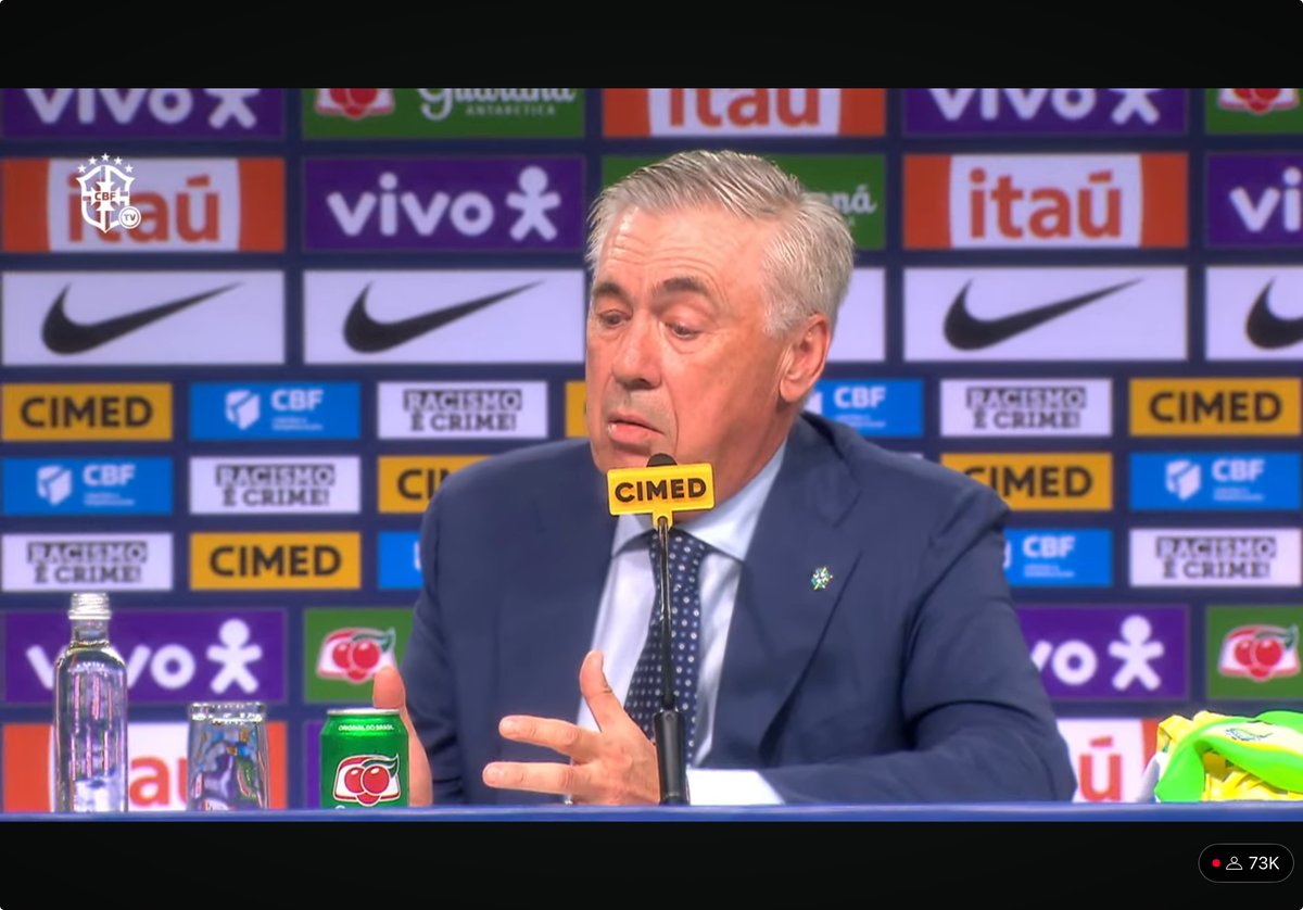 "Do I want Brazil to play like Real Madrid?  We'll see.  
Like last year's, yes. Like this year's, no."