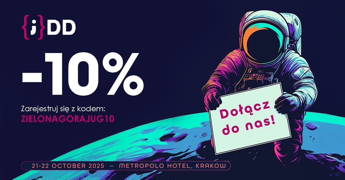 Zielona Góra JUG tweet media