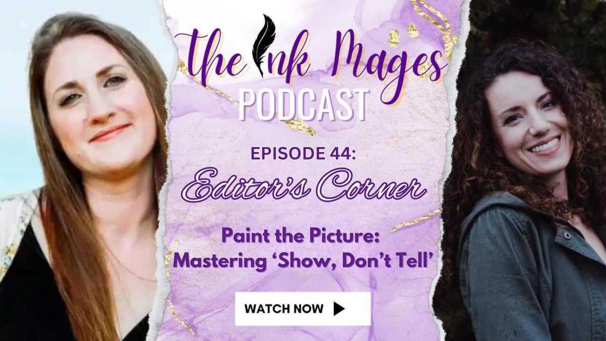 A new episode of The Ink Mages Podcast is out! 

✨The Ink Mages discuss the proverbial “Show, Don’t Tell” on our next episode! Be sure to tune in!

YouTube: youtu.be/oIAMJWStW_M?si…

Spotify: open.spotify.com/episode/35ab6V…

#podcast