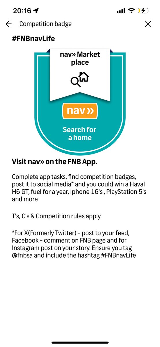 Angel_Gerryk's tweet photo. @FNBSA #FNBnavLife https://t.co/e96duvOTko