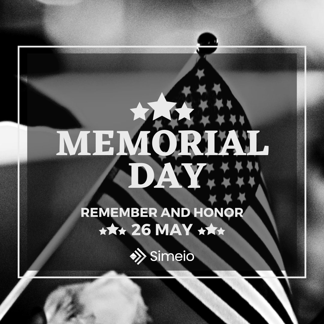 This Memorial Day, we pause to honor and remember the brave men and women who made the ultimate sacrifice in service to their homeland. Take a moment to reflect, express our gratitude, and support the families of our fallen heroes. #memorialday #thankavet #lifeatsimeio