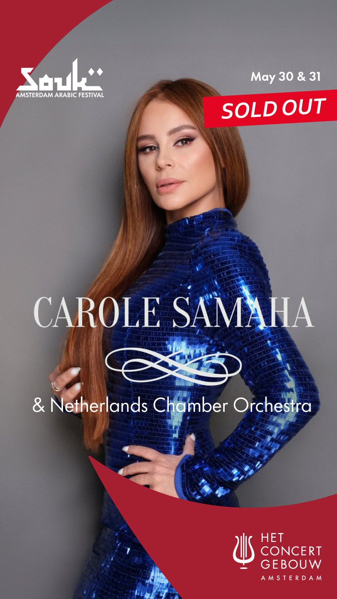 2 nights, SOLD OUT!
Forever grateful ♥️
Thank you AMSTERDAM for your trust ♥️

#carolesamaha #Amsterdam #SOLDOUT