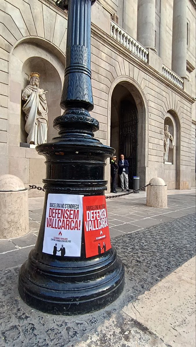 #DefensemVallcarca Si <a href="/jaumecollboni/">Jaume Collboni</a> i el <a href="/pscbarcelona/">PSC Barcelona/♥️</a> volen fer veure que no tenen un problema, ens hauran d'escoltar. Els barris populars ens alcem contra la seva Barcelona 🔥!!!
