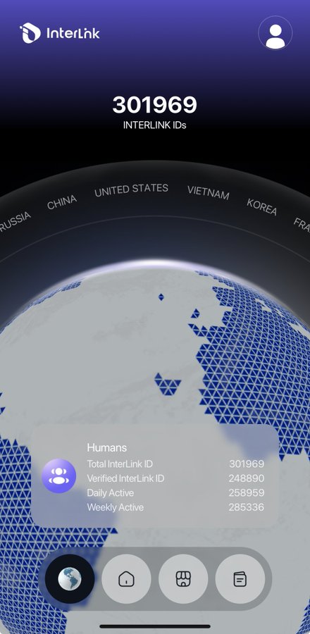 pcrayner's tweet image. Your Web3 passport is your face. Interlink gives you everything: ID, wallet, rewards.