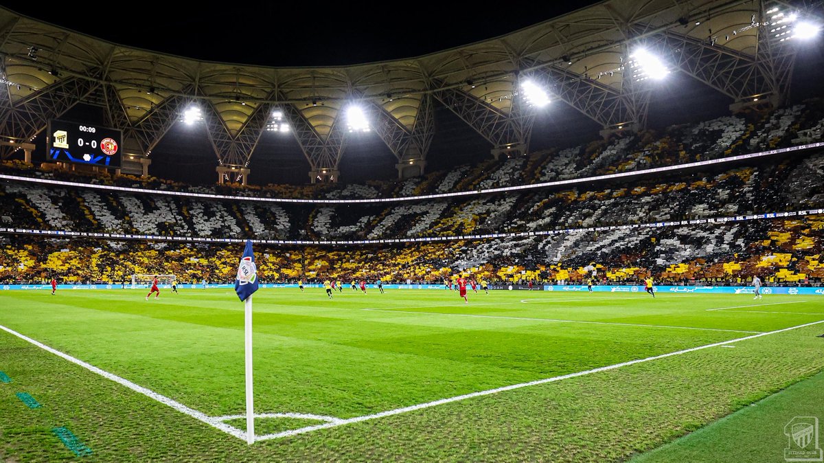 هذا لا يحـدث كـل يوم! 🤯
#ليلة_التتويج 
#الاتحاد_ضمك