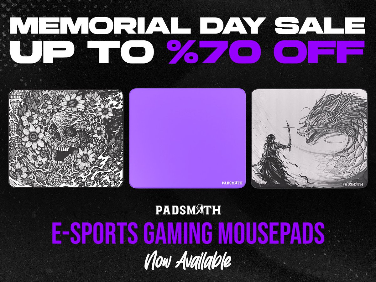 MEMORIAL DAY SALE!

All of our products are significantly discounted until 5/30.

Head over to our website and check out the sale!