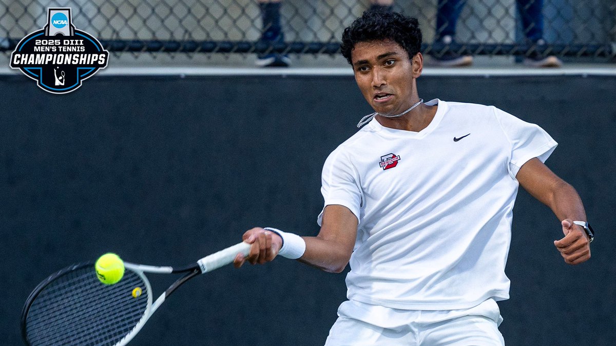 NCAC (@ncac) on Twitter photo Kael Shah <a href="/DenisonSports/">denisonsports</a> ends the 2025 season as the national runner-up in the <a href="/NCAADIII/">NCAA Division III</a> Men's Tennis Singles Championship. #NCACPride #ncacmten
📰 | tinyurl.com/3nfuwe36
📸 | Jake Cammarata Kael Shah <a href="/DenisonSports/">denisonsports</a> ends the 2025 season as the national runner-up in the <a href="/NCAADIII/">NCAA Division III</a> Men's Tennis Singles Championship. #NCACPride #ncacmten
📰 | tinyurl.com/3nfuwe36
📸 | Jake Cammarata