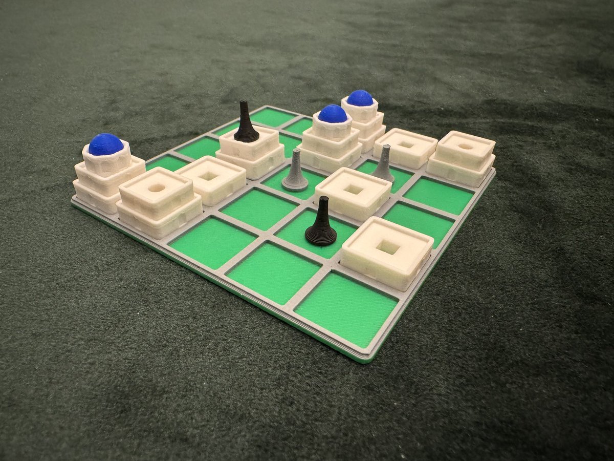 LyleLowery's tweet image. I printed a tiny travel version of Santorini ahead of our cruise around Greece. 😁🥰