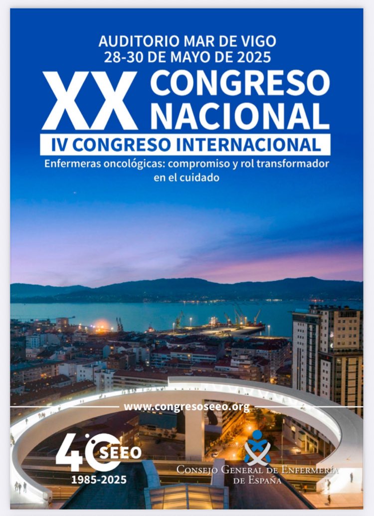 En menos de 48h inauguramos en Vigo 3 dias de mucha ciencia y experiencia enfermera oncohematologica en #congresoseeo2025. Potente acto inaugural con protagonismo para las pacientes. No podia de ser de otra manera.

📍Auditorio Mar de Vigo
🗓️28-30 de maio
#somosseeo #enfermeria