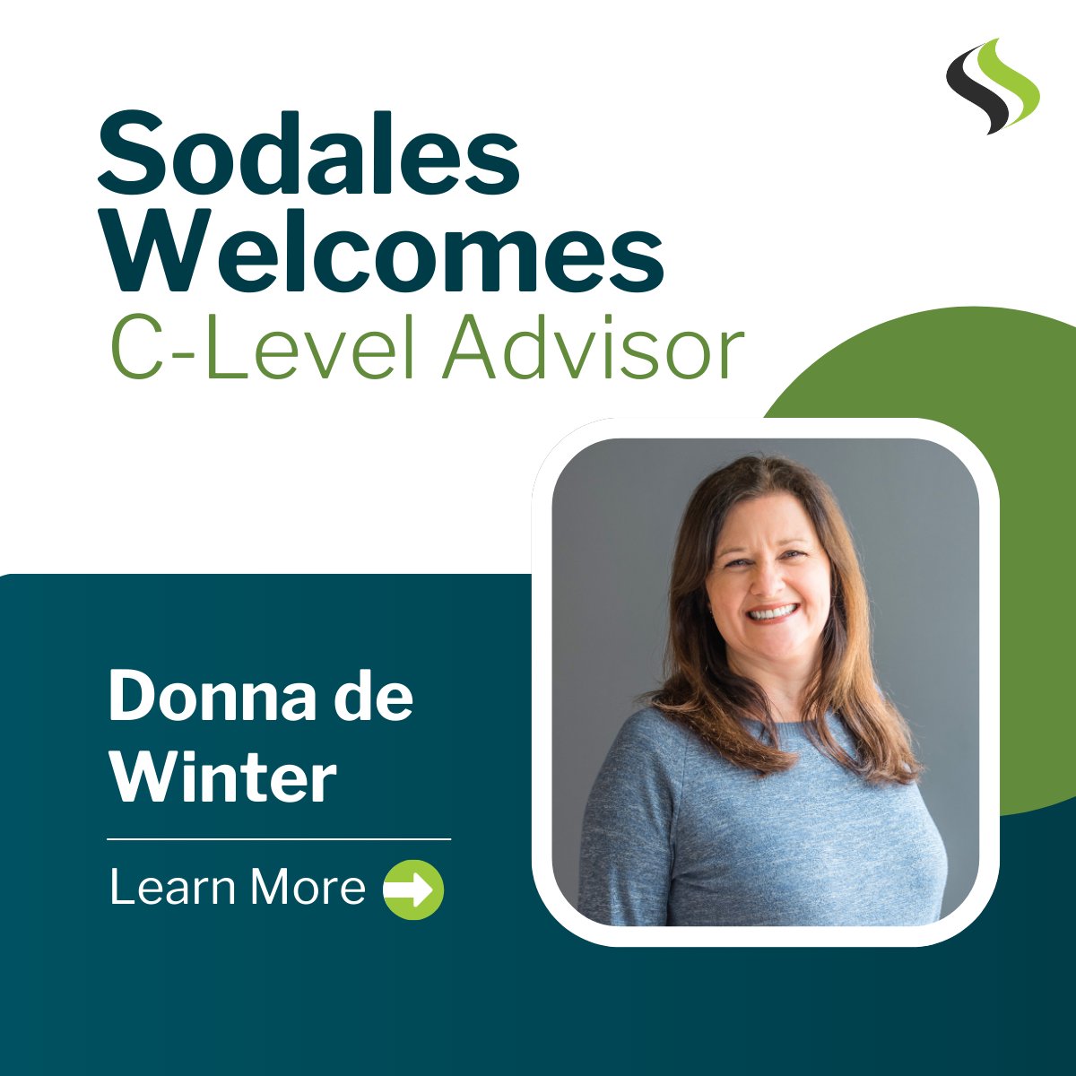 Donna de Winter, recognized as a 2022 Top 50 Women Leaders in SaaS, joins Sodales as C-Level Advisor! Her leadership will drive growth &amp; help shape and enhance Sodales' internal operational processes . Keep reading: monkeylink.co/4c0d8b

#Leadership #Growth #Saas #Sodales