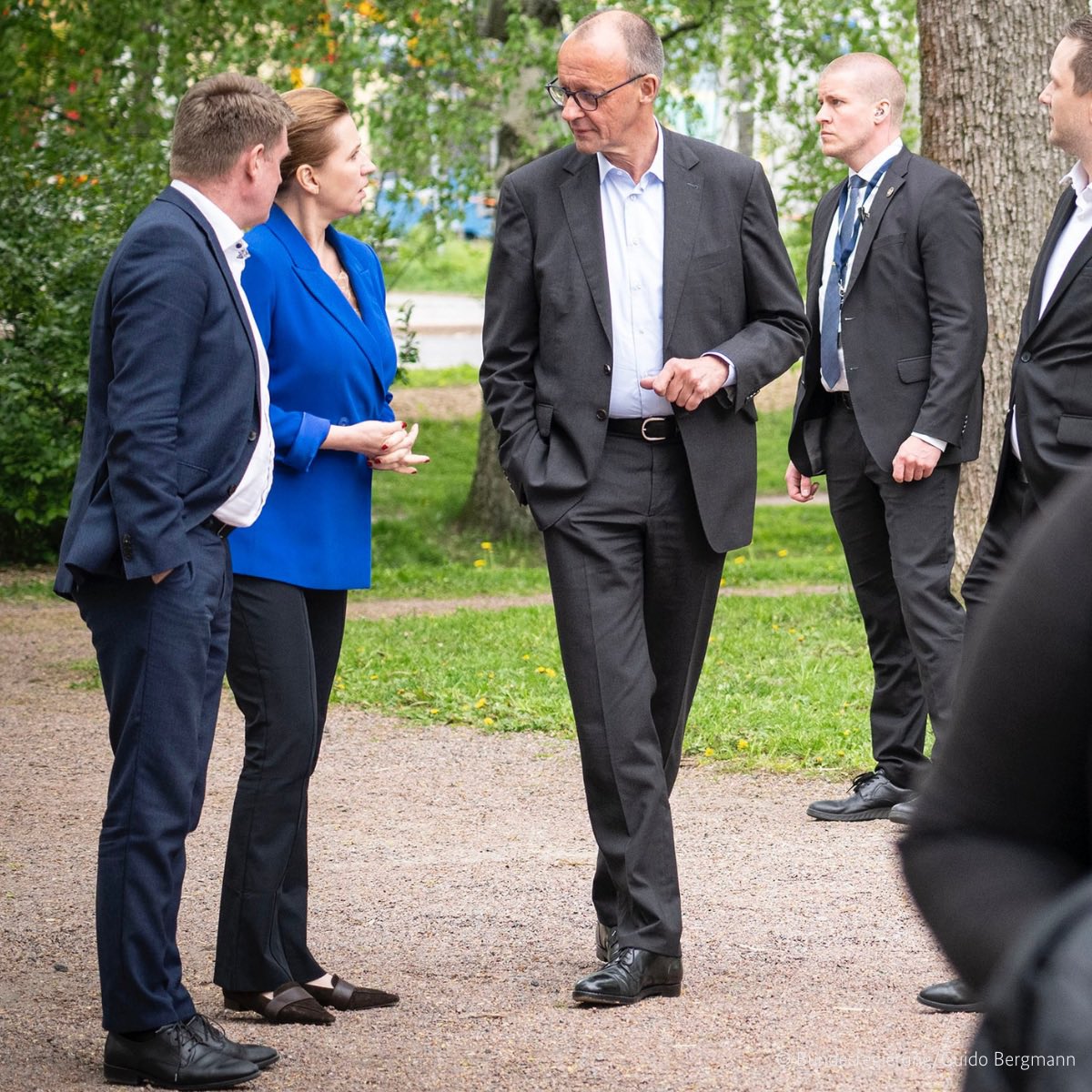 bundeskanzler's tweet image. Germany and the Nordic countries share common issues and challenges when it comes to our security and defence, the economy and energy. That is why I am here today with our partners at the Nordic Summit in Finland.