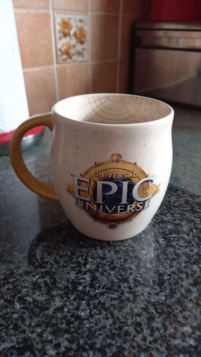 Arrived back home in England after our 15 day trip. My cup of tea tastes even better in my new mug <a href="/UniversalORL/">Universal Orlando Resort</a>