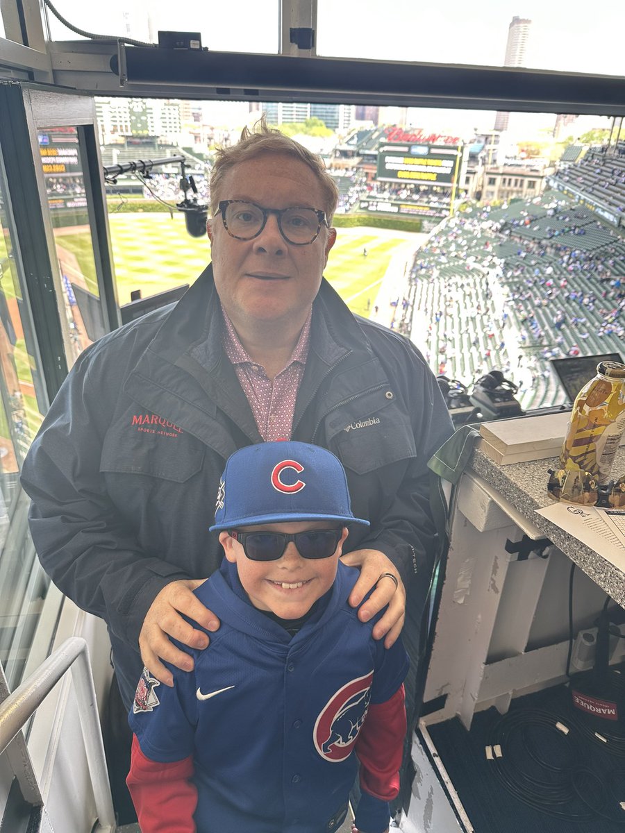 Parker Meade (@parkchopmeade) on Twitter photo #Cubs and #Rockies today at Wrigley. Me and Boog in the booth! <a href="/WatchMarquee/">Marquee Sports Network</a> <a href="/Cubs/">Chicago Cubs</a> #Cubs and #Rockies today at Wrigley. Me and Boog in the booth! <a href="/WatchMarquee/">Marquee Sports Network</a> <a href="/Cubs/">Chicago Cubs</a>