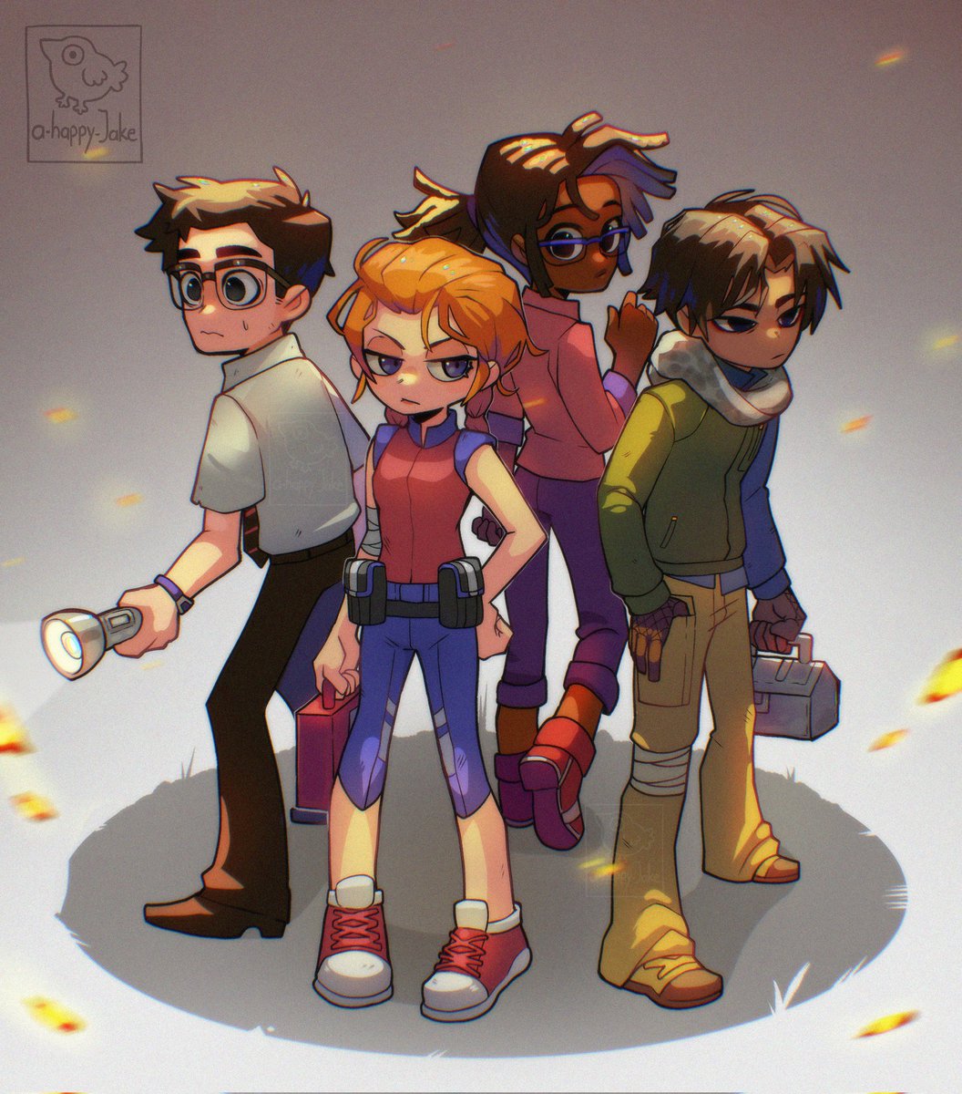 a_happy_jake's tweet image. Dead by Daylights original four ✨