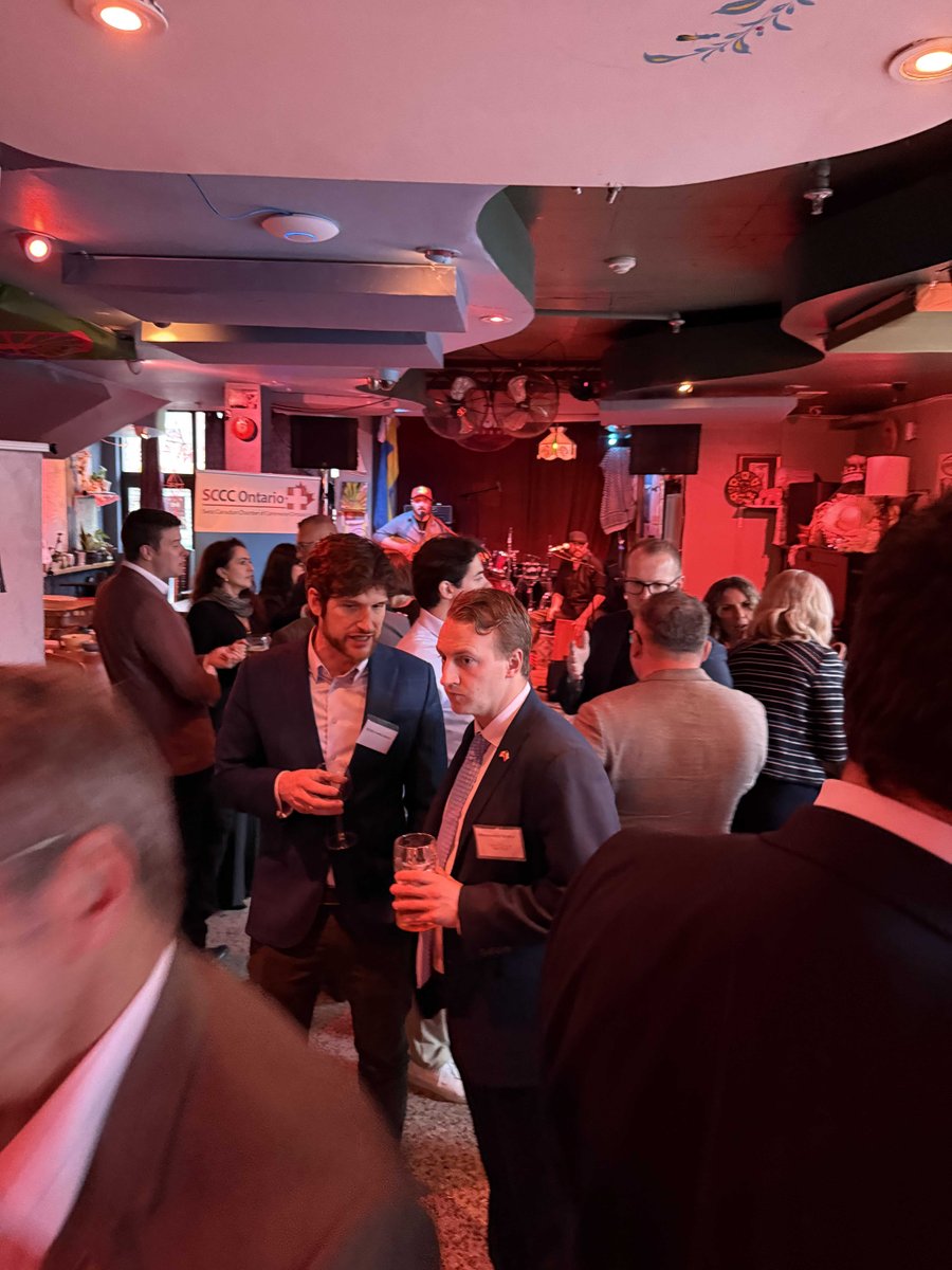 What a night! 🎉
Thank you to all who joined us for the European Chambers Networking Night at DROM Taberna.
Great turnout, vibrant energy, and 9 chambers coming together for real business connections.
#CPCC #Networking #TorontoEvents #EUChambers