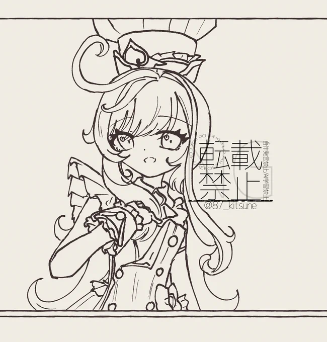 今日、筆圧をうまく操れない
絵はかわいい 