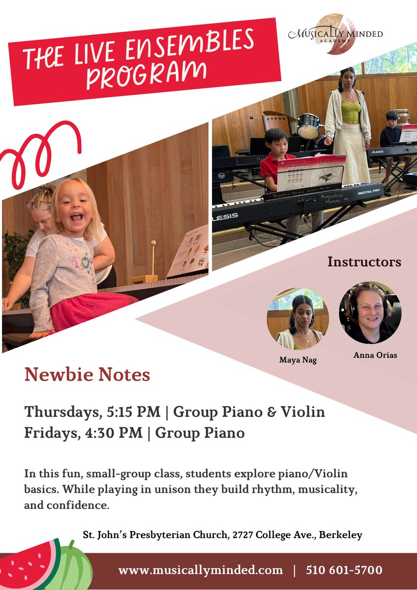 Summer 2025 Music Classes Now Open for Enrollment - mailchi.mp/a706ffd70043/j…