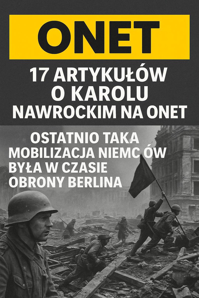 Onet.pl? Dziś to raczej Nawrocki.net! W szczytowym momencie 17 artykułów na raz o kandydacie popieranym przez <a href="/pisorgpl/">Prawo i Sprawiedliwość</a>. Jest dobre słowo, które określa taką postawę. Obsesja. Albo dla Donalda i Rafała - die Besessenheit.