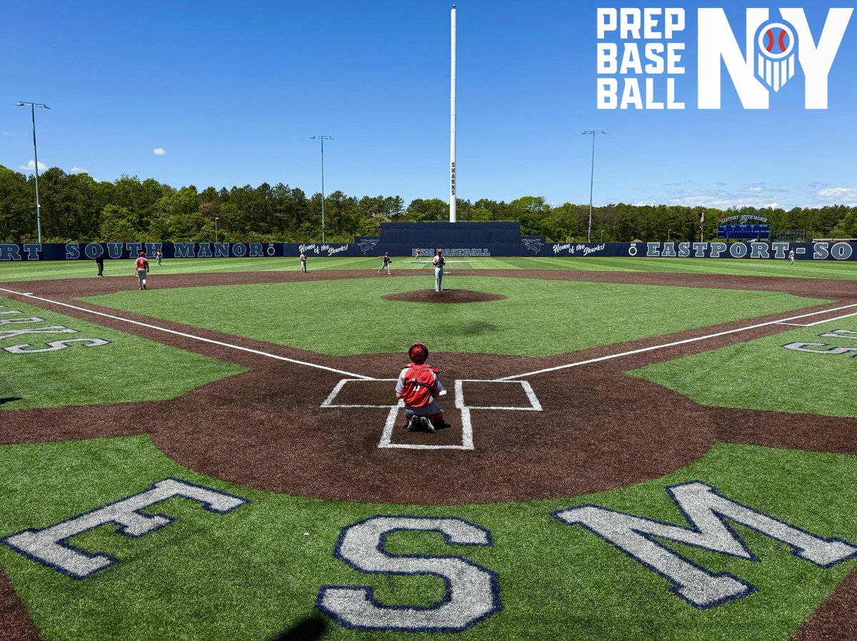 Chris Dryll (@chrisdryllpbr) on Twitter photo At Eastport-South Manor for a big time playoff matchup, as the undefeated (20-0) Sharks host East Islip and <a href="/ETSU_Baseball/">ETSU Baseball</a> commit Thomas Costarelli. Coverage to follow here and at <a href="/PB_NY_LI_Scouts/">Prep Baseball New York Scouting - Long Island</a>!
<a href="/PrepBaseballNY/">Prep Baseball New York</a> At Eastport-South Manor for a big time playoff matchup, as the undefeated (20-0) Sharks host East Islip and <a href="/ETSU_Baseball/">ETSU Baseball</a> commit Thomas Costarelli. Coverage to follow here and at <a href="/PB_NY_LI_Scouts/">Prep Baseball New York Scouting - Long Island</a>!
<a href="/PrepBaseballNY/">Prep Baseball New York</a>