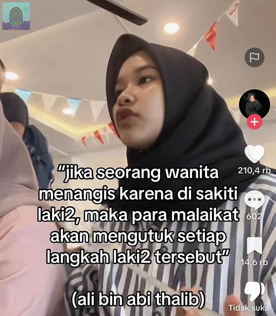 💚 sender muak bgt tiap ada cewe2 muslim yg gunain kata2 ini buat cowo (ex pacar) yg abis nyakitin dia, i mean lu pacaran aja udh dikutuk sama alloh, dasar tololllllll