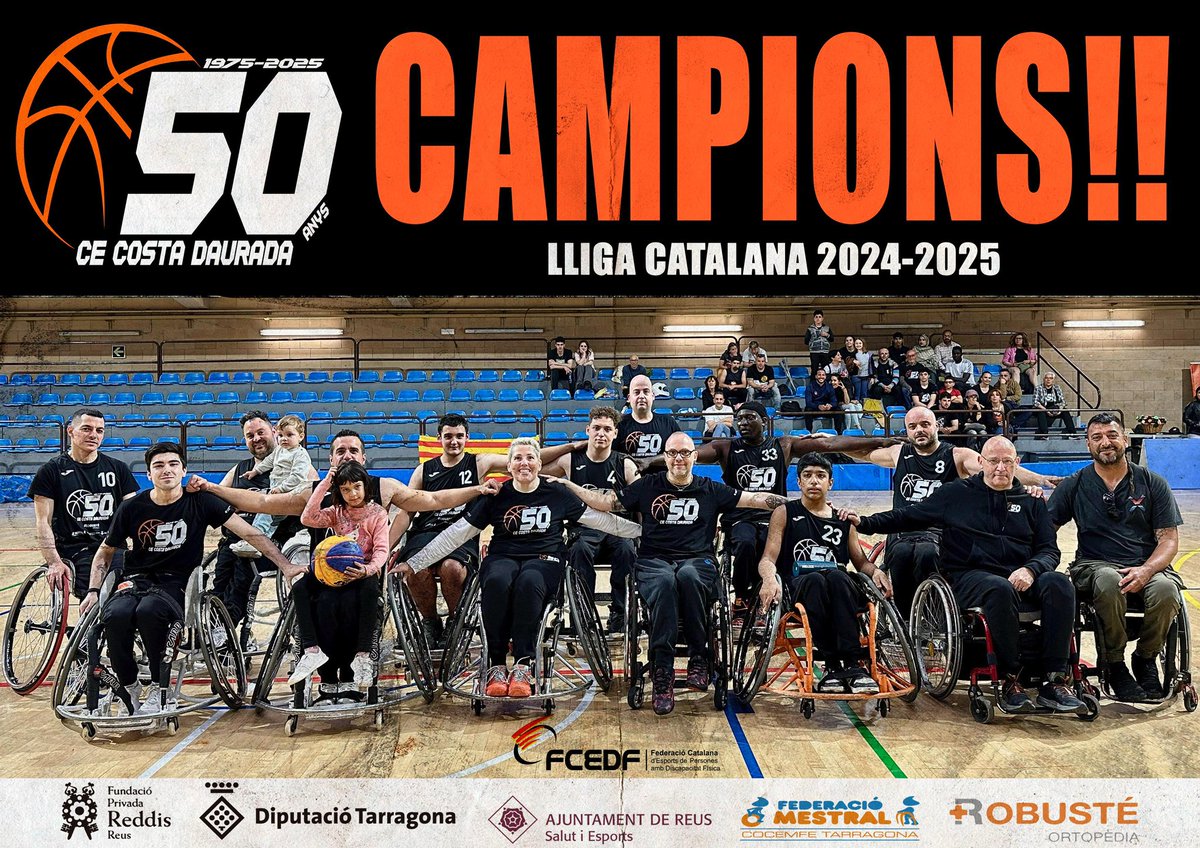 ¡¡CAMPIONS!! LLIGA CATALANA 2024-2025