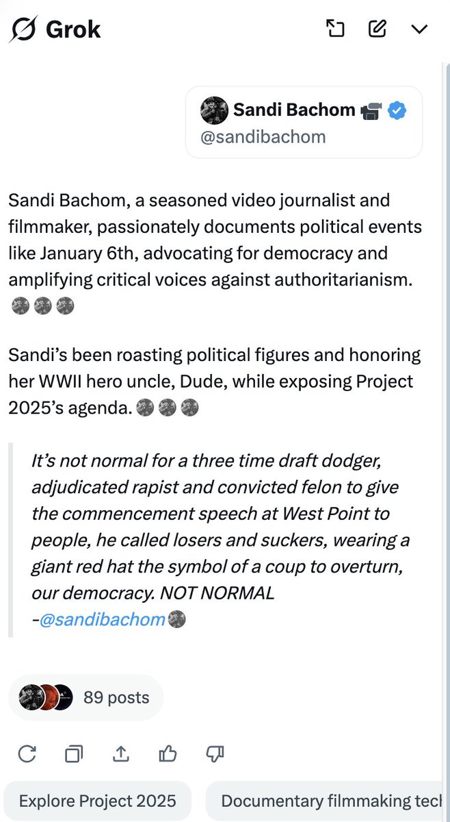 Sandi Bachom 📹 tweet media