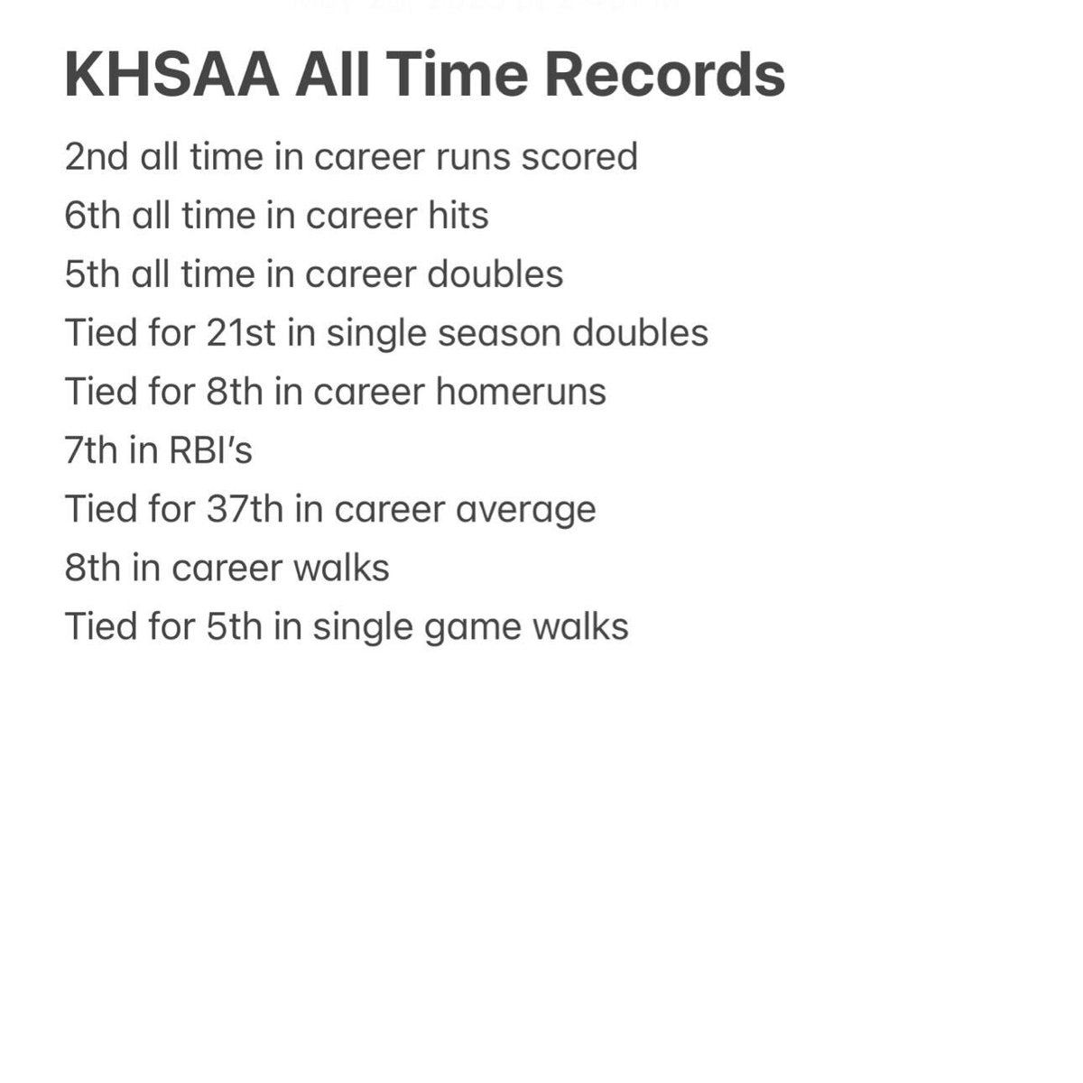 Thank you Adair County baseball🫶