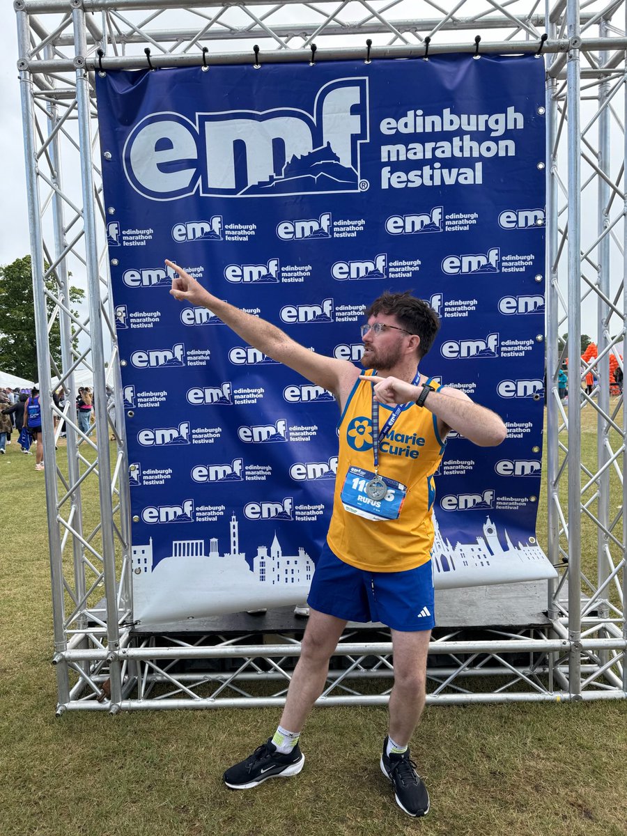 Rufus Beckett (@rufus_beckett) on Twitter photo Feeling very sore after completing the Edinburgh Marathon yesterday.
I was raising funds for <a href="/mariecurieuk/">Marie Curie</a>
Thanks to everyone that donated!
justgiving.com/page/rufus-bec… Feeling very sore after completing the Edinburgh Marathon yesterday.
I was raising funds for <a href="/mariecurieuk/">Marie Curie</a>
Thanks to everyone that donated!
justgiving.com/page/rufus-bec…
