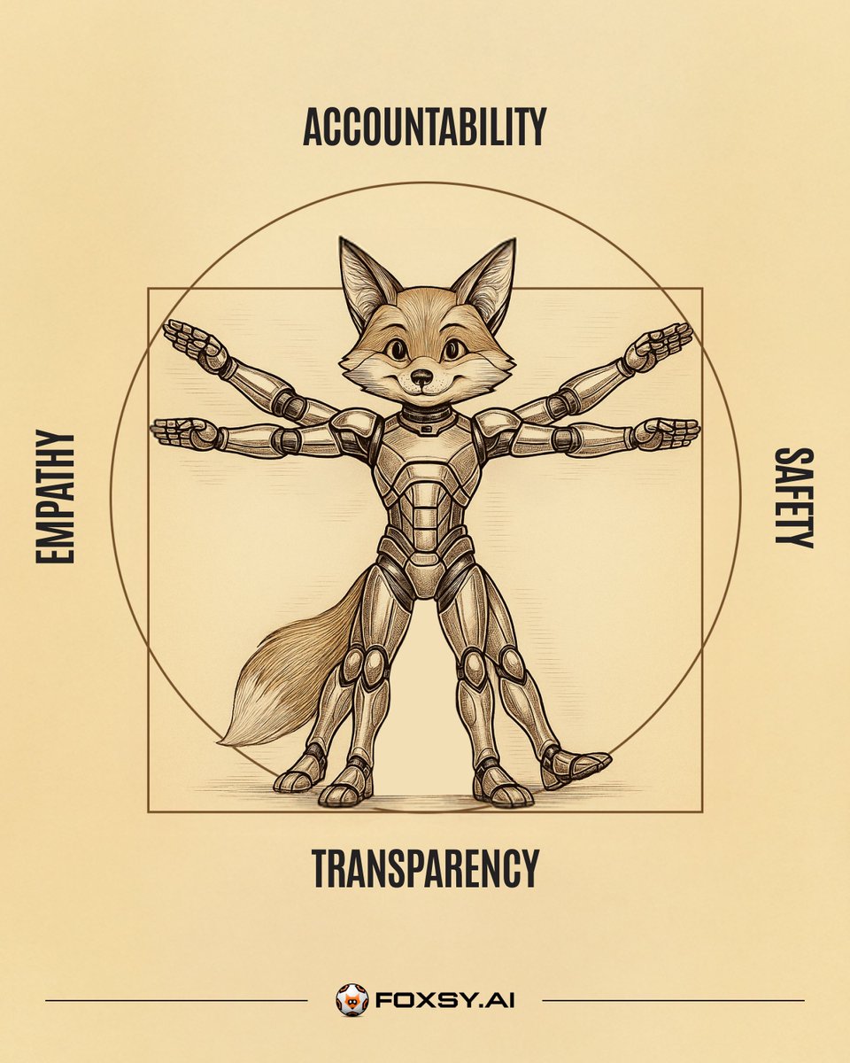 Foxsy (@foxsy_ai) on Twitter photo Robots & Ethics: Letβs Talk About It π§ βοΈ
Hello #Foxfrens π π¦ π
Can AI make moral decisions? Should it?
<a href="/PulsarMvX/">Pulsar MVX</a> send 500 FOXSY to 100 reactions
When building autonomous tech, these aren't side questsβthey're core questions. We care just as much about responsibility as Robots & Ethics: Letβs Talk About It π§ βοΈ
Hello #Foxfrens π π¦ π
Can AI make moral decisions? Should it?
<a href="/PulsarMvX/">Pulsar MVX</a> send 500 FOXSY to 100 reactions
When building autonomous tech, these aren't side questsβthey're core questions. We care just as much about responsibility as