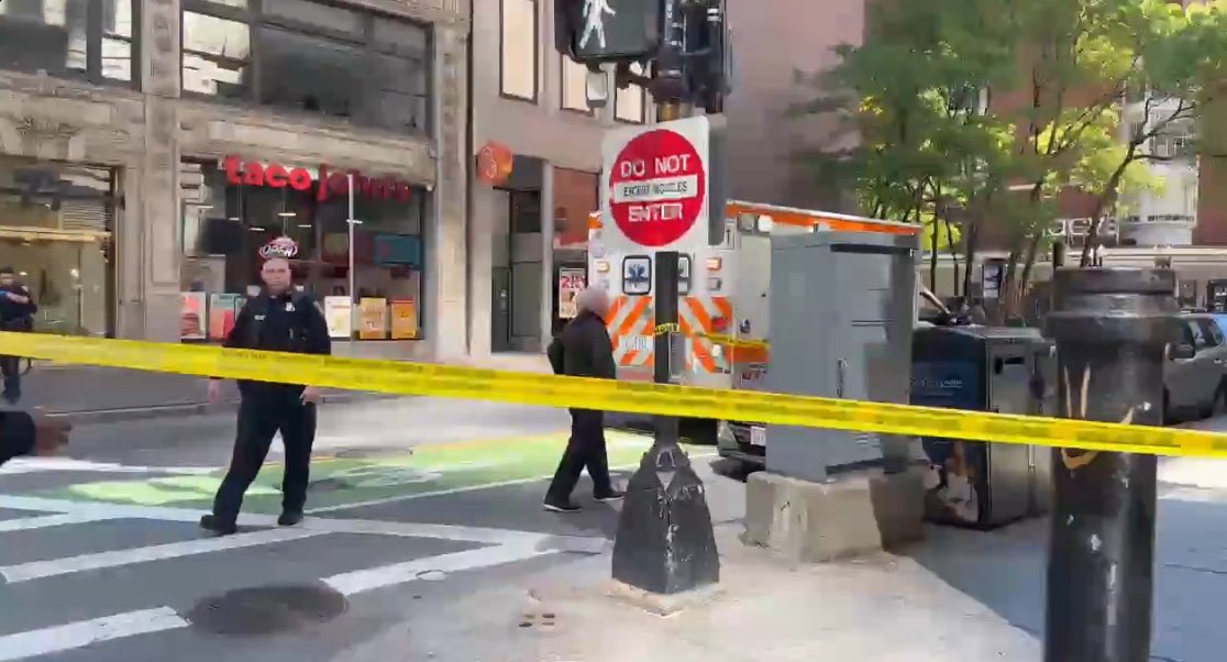 BREAKING: A man was just stabbed in broad daylight near Boston’s Downtown Crossing

Police say the victim, a box truck driver, was stabbed in the chest. Witnesses reported a large amount of blood

This marks one of the most violent weeks so far in Boston—just as summer approaches