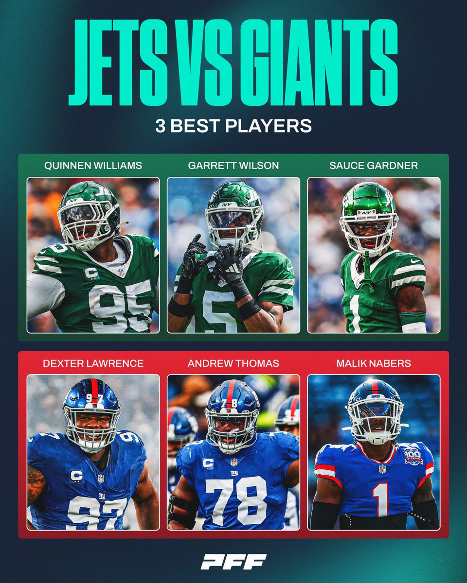 Jets vs Giants 🍎

Which 3-player core would you build around?