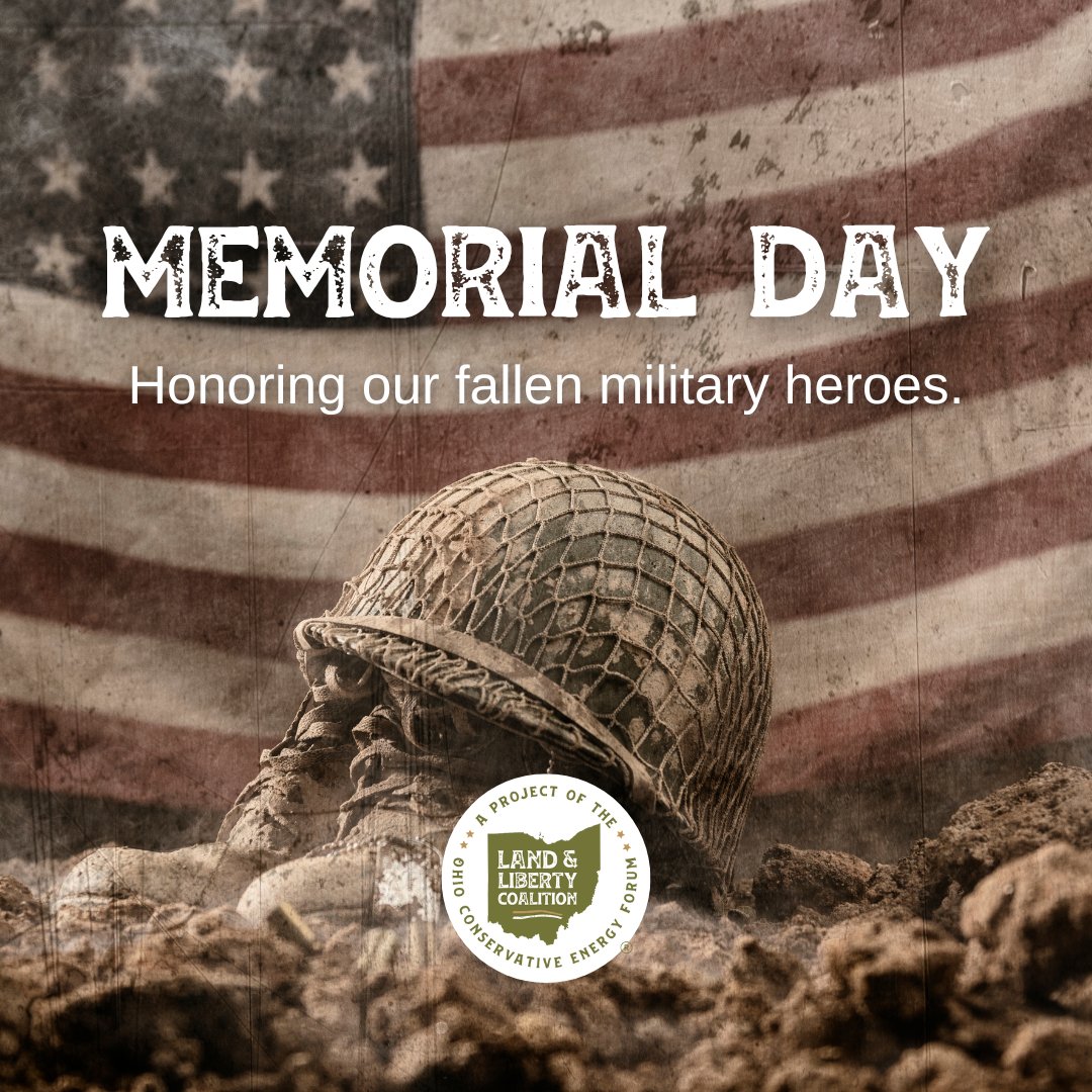 OhioLLCoalition's tweet image. Remembering the brave who made the ultimate sacrifice for our liberty. Their devotion to duty secured the freedoms we cherish. We honor their memory.