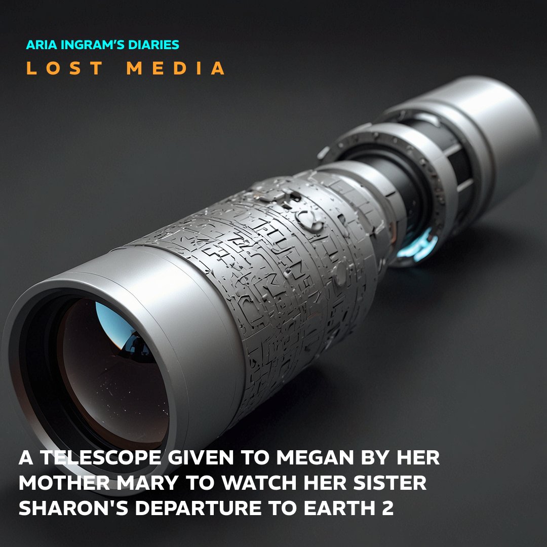0xariaingram's tweet photo. See another universe through Megan's eyes, experience courage beyond stars.

The telescope 🔭 used by Megan Twinkle is a replica of an ancient telescope she received as a birthday gift 🎁 from her mother, Mary Twinkle. The telescope accompanies her on travels, in the field, and at home. Through it, Megan expands the scope of her observations 👀. Initially, Megan used the telescope to watch Sharon's departure to Earth 2 🌍.

The telescope brings us closer to the arrest of a Federation officer 👮‍♂️ who risks his life to save boys from a coastal cave, and because he is wanted, he consequently surrenders himself to the Federation guards.

Learn about other interesting items directly in the content here:
https://t.co/e8RysU2gs0 📚🔗

#sciencefictionbooks #sciencefiction #scifi #scifibooks #bookstagram #sciencefictionnovel #sciencefictionbook #sciencefictionart #fantasy #space #cyberpunk #aliens #scifiart #scififantasy #books #scifinovel #sciencefictionwriter #fantasybooks #scifibook #booklover #scifiworld #scifigeek #bookstagrammer #scifiwriter #vintagescifi #bookcollector #sciencefictionmovie #scifibookstagram #book #booknerd #booksofinstagram