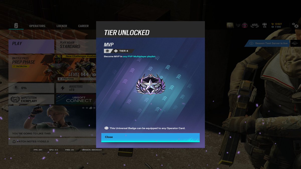 💎DIAMOND MVP BADGE💎