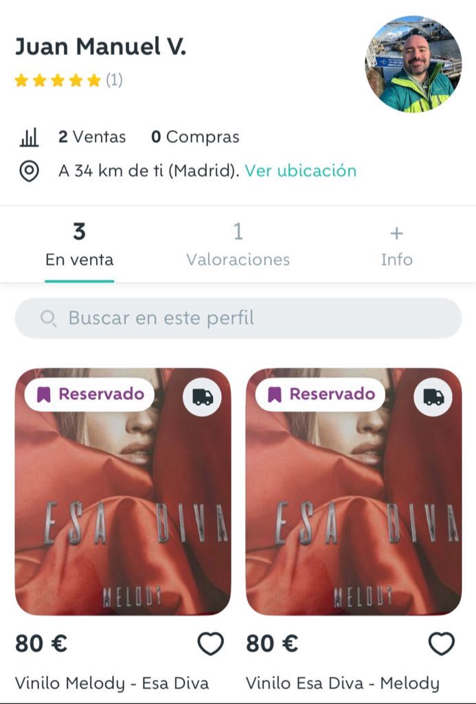 <a href="/TENtv/">TEN TV</a> En cambio, tú fuiste muy agradecido vendiendo por Wallapop lo vinilos que o regalaron a la prensa. 

Es que es acojonante, se permite dar lecciones quien más tendría que callar.