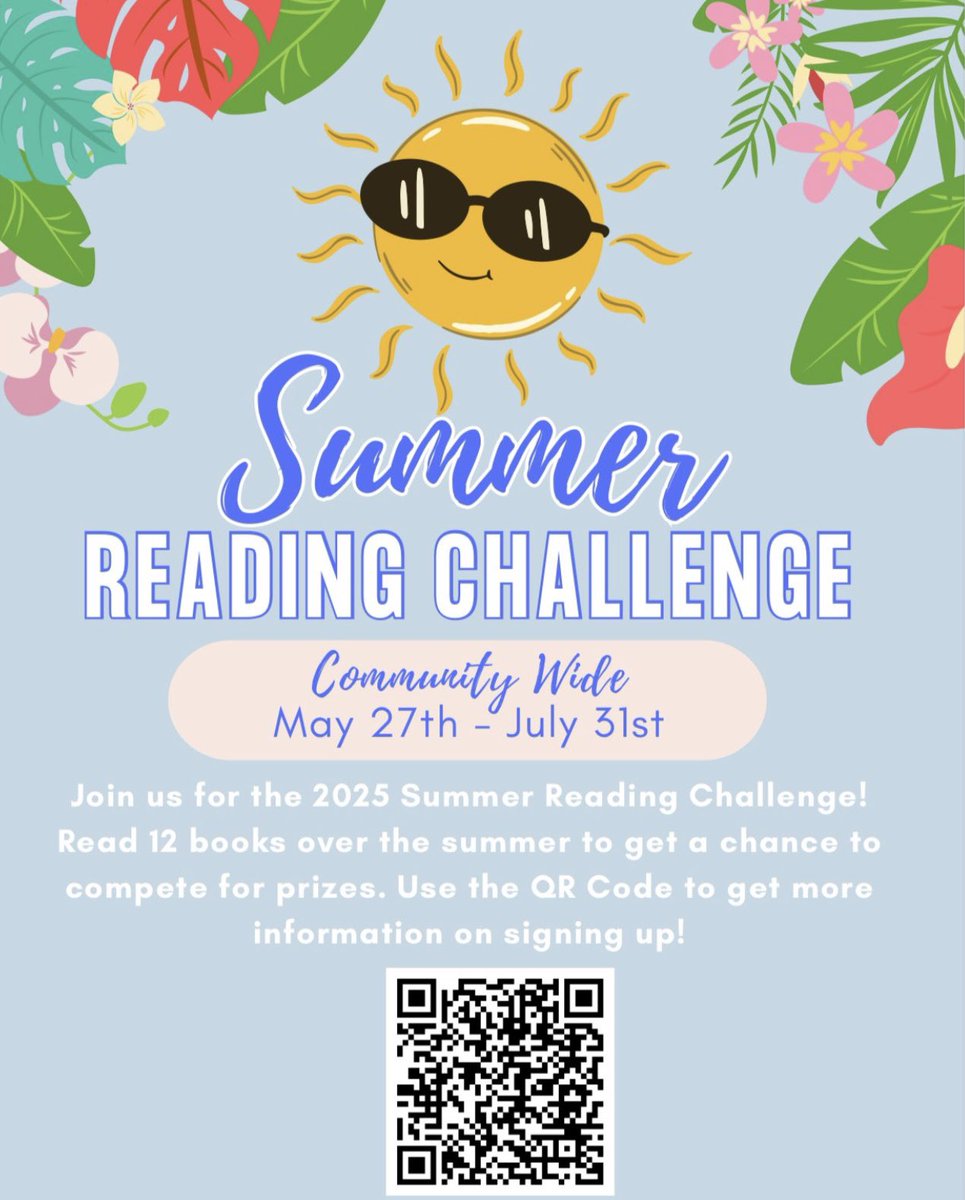 Oakdale Elementary (@oakdaleelement) on Twitter photo Summer Reading Challenges will begin May 27th. We hope that all OES students will participate in these fun challenges. Please click the link below for more information on how to join and participate 😄📚. <a href="/TCSBoardofEd/">T🍏S Board of Ed</a> <a href="/tuscaloosareads/">Tuscaloosa Reads</a> <a href="/DeniseArringt19/">Dr. Denise Arrington</a>
sites.google.com/tuscaloosacity… Summer Reading Challenges will begin May 27th. We hope that all OES students will participate in these fun challenges. Please click the link below for more information on how to join and participate 😄📚. <a href="/TCSBoardofEd/">T🍏S Board of Ed</a> <a href="/tuscaloosareads/">Tuscaloosa Reads</a> <a href="/DeniseArringt19/">Dr. Denise Arrington</a>
sites.google.com/tuscaloosacity…