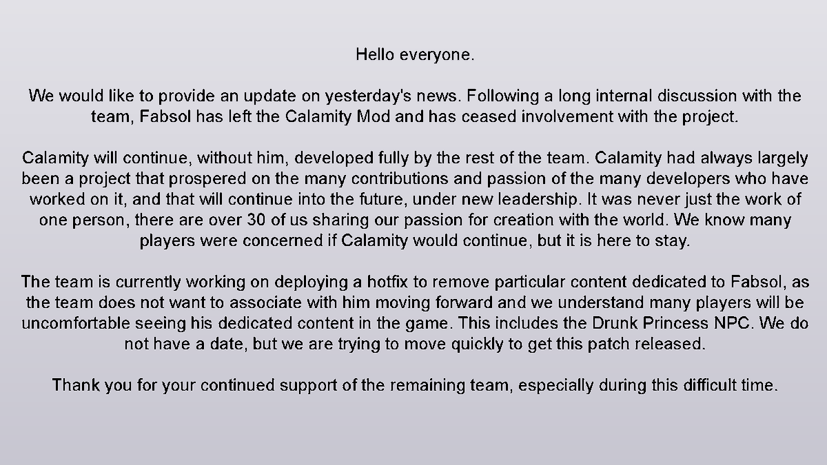 Calamity Mod (@calamitymodteam) on Twitter photo 