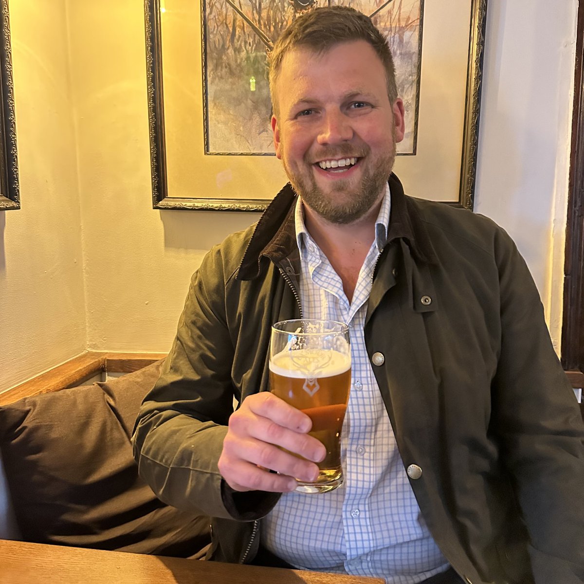 One positive of having in laws is they occasionally baby sit and you can go to the pub. Hope you’ve had a great bank holiday. Cheers! 🍻