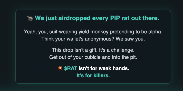 Rat Race Combat.hl tweet media